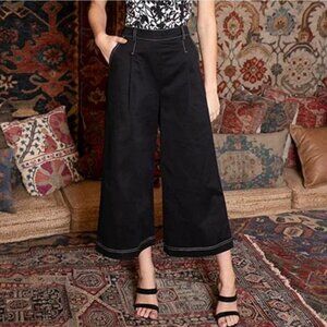 Sugarlips Crosby Wide Leg Cropped Pull-On Pants